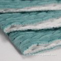 Polyester Ultrasonic Crushed Holland Velvet Bedding fabric